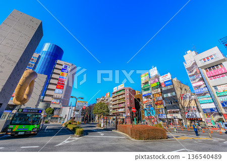 Tokyo, Sumida Ward, Cityscape, Kinshicho Station North Exit, Arcakit Kinshicho Tokyo, Sumida Ward, Cityscape, Kinshicho Station North Exit, Arcakit Kinshicho 136540489