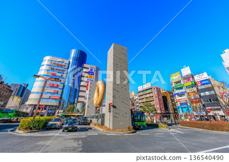 Tokyo, Sumida Ward, Cityscape, Kinshicho Station North Exit, Arcakit Kinshicho Tokyo, Sumida Ward, Cityscape, Kinshicho Station North Exit, Arcakit Kinshicho 136540490