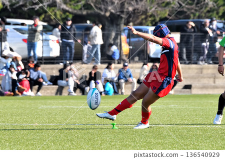 rugby, high school rugby 136540929