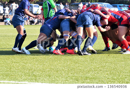 rugby, high school rugby 136540936