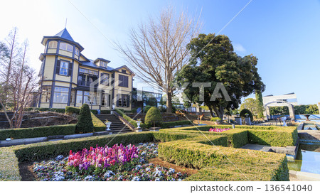 Winter in the Italian Mountain Gardens Winter in the Italian Mountain Gardens 136541040