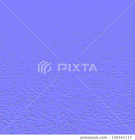 Gradient distribution of small brick pattern normal map Gradient distribution of small brick pattern normal map 136541117