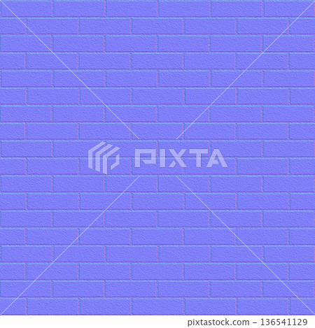 Uniform stone brick facade normal map Uniform stone brick facade normal map 136541129