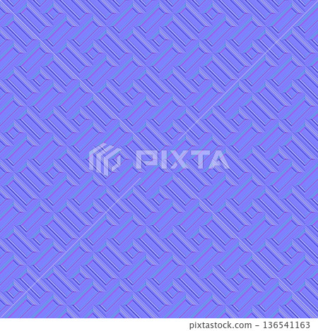 Industrial Diamond Cross Hatch Normal Map 136541163