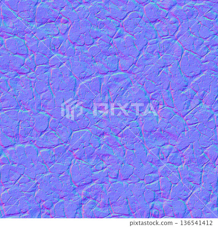 Rocky Cobblestone Path Normal Map Rocky Cobblestone Path Normal Map 136541412