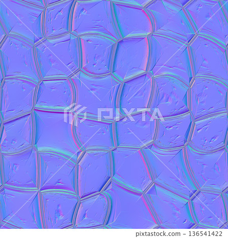 Shattered Ice Crystal Normal Map Texture 136541422