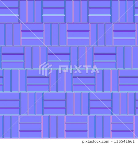 Basket Weave Block Normal Map 136541661