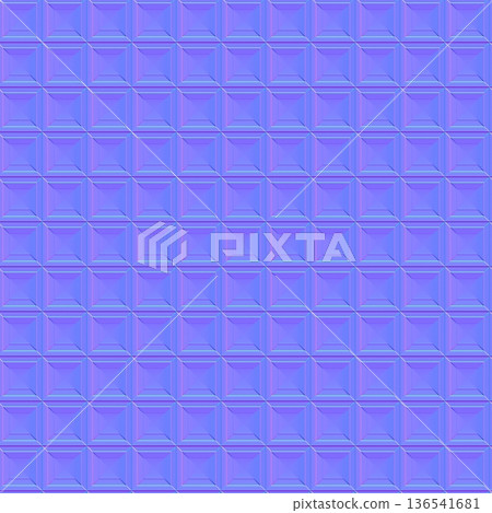 Pyramidal Square Block Normal Map Pyramidal Square Block Normal Map 136541681