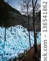 Icicles and promenade at Ashigakubo in the evening 136541862