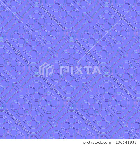 Diagonal Quad Circle Ornament Normal Map Diagonal Quad Circle Ornament Normal Map 136541935