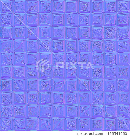 Square tile wood grain normal map Square tile wood grain normal map 136541960