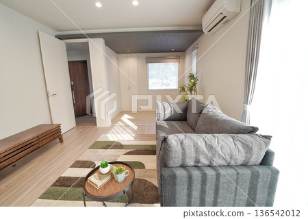 Living dining in a newly built house Living dining in a newly built house 136542012
