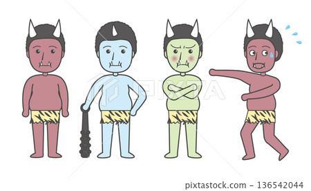 惡魔的插圖 136542044