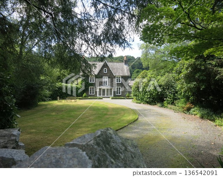 英格蘭湖區格拉斯米爾的風景 英格蘭湖區格拉斯米爾的風景 136542091