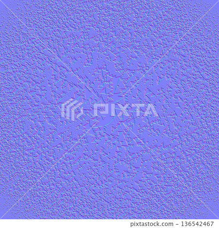 Dense Triangle Particle 3D Normal Map Texture 136542467