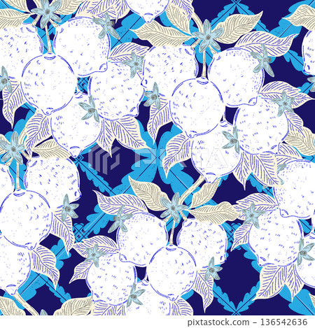 bright red raspberry in a watercolor style 136542636