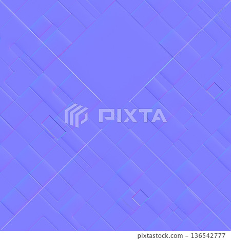 Recessed Square Grid Pattern 3D Normal Map Recessed Square Grid Pattern 3D Normal Map 136542777