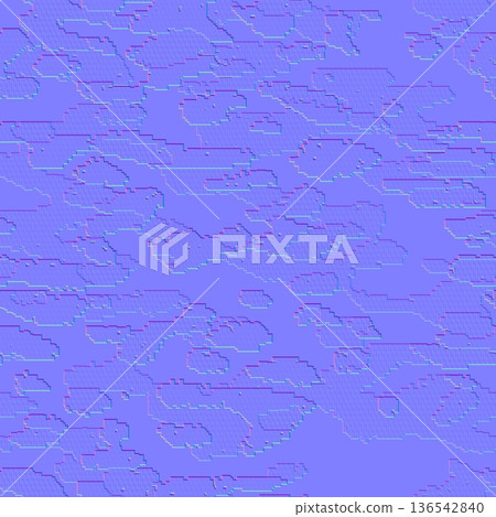 Large Pixel Block Seamless Normal Map Large Pixel Block Seamless Normal Map 136542840