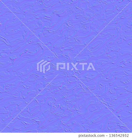 Dense Liquid Ripple Seamless Normal Map 136542932