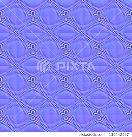 Diamond Tech Geometric Seamless Normal Map 136542957