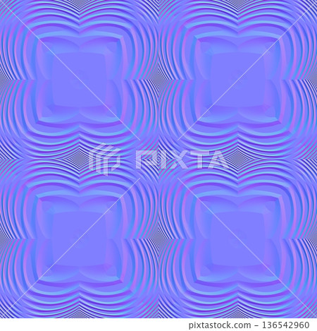 Rounded Square Geometric Relief Seamless Normal Map Rounded Square Geometric Relief Seamless Normal Map 136542960