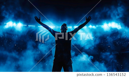 體育場內一片歡騰。 136543152