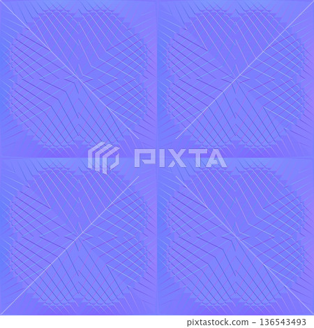 Seamless Wireframe Circle Grid Normal Map Texture Seamless Wireframe Circle Grid Normal Map Texture 136543493