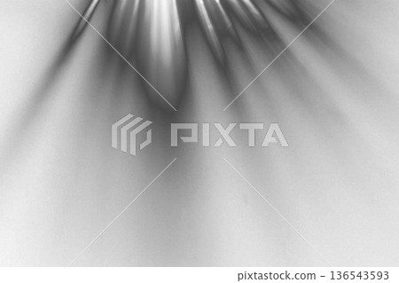 Abstract Monochrome Light Rays Background With Soft Blur on transparent background 136543593