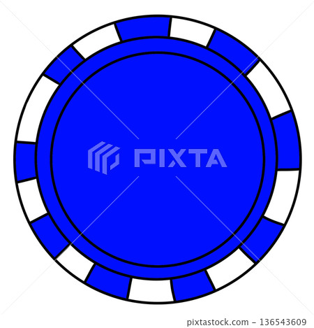 casino chips 136543609