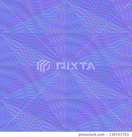 Intricate snowflake pattern normal map Intricate snowflake pattern normal map 136543703