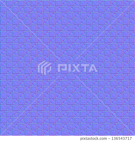 Cross and square technical normal map Cross and square technical normal map 136543717