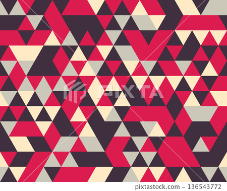 triangle, mosaic, background 136543772