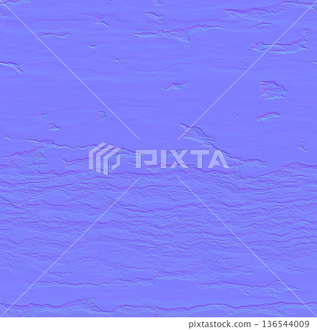 Weathered Sedimentary Stone Normal Map Texture 136544009