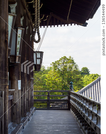 Todaiji Nigatsudo的舞台 Todaiji Nigatsudo的舞台 136544499
