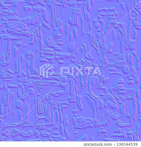 Fluid Sculptural Relief Normal Map Fluid Sculptural Relief Normal Map 136544539