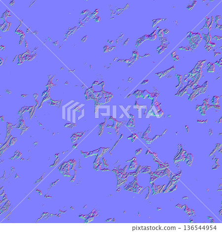 Scattered Rock Shards Normal Map 136544954