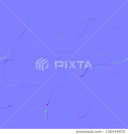 Topographic Contour Lines Normal Map Topographic Contour Lines Normal Map 136544970
