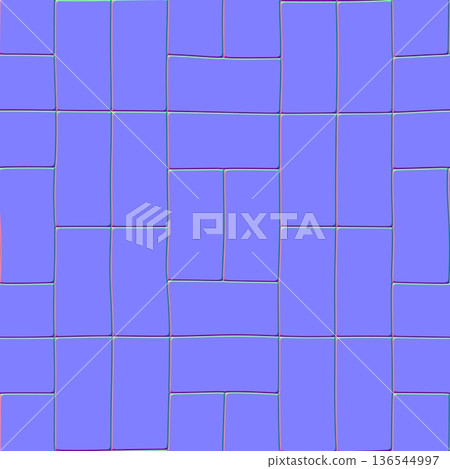 Smooth Paving Stone Normal Map Smooth Paving Stone Normal Map 136544997