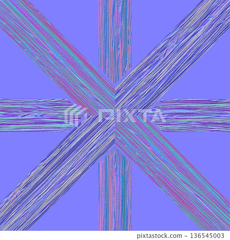 Stylized Wood Cross Normal Map Stylized Wood Cross Normal Map 136545003
