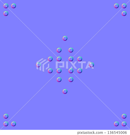 Perforated Diamond Pattern Normal Map 136545006