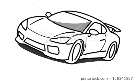 sports car  136545597