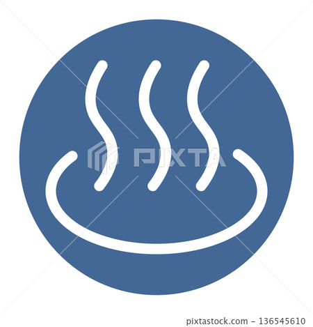 Blue hot spring mark (transparent) 2 136545610