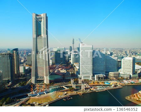 從橫濱北中結眺望 136546352