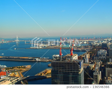 從橫濱北中結眺望 136546366