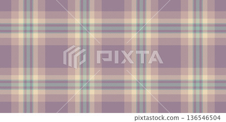 Chic seamless vector textile, flow background check texture. Bandanna fabric tartan plaid pattern in pastel and light colors. Chic seamless vector textile, flow background check texture. Bandanna fabric tartan plaid pattern in pastel and light colors. 136546504