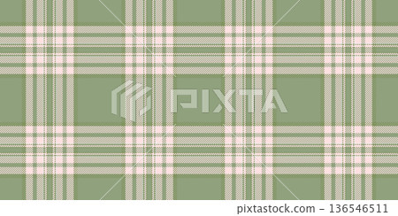 Commerce vector texture seamless, kingdom pattern check fabric. Woman tartan background textile plaid in pastel and misty rose colors. 136546511