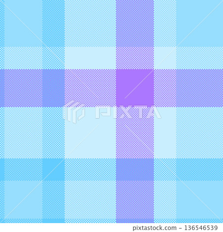 Female background plaid tartan, book check seamless textile. Bag texture vector fabric pattern in cyan and light colors. Female background plaid tartan, book check seamless textile. Bag texture vector fabric pattern in cyan and light colors. 136546539