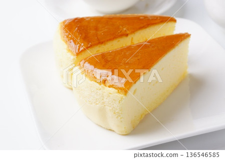 Cheese souffle cake Cheese souffle cake 136546585
