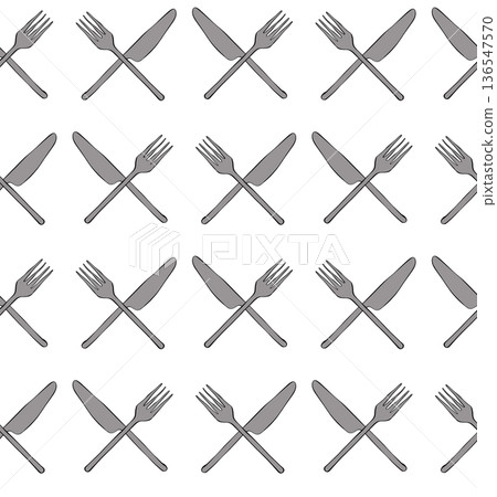 Fork and knife Cafe seamless pattern. hand drawn illustration. Vector graphic line ink colored art. Perfect for cafe logo, branding, packaging, labels, and modern decor design. Fork and knife Cafe seamless pattern. hand drawn illustration. Vector graphic line ink colored art. Perfect for cafe logo, branding, packaging, labels, and modern decor design. 136547570