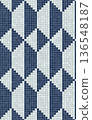 Scandinavian mosaic vector pattern 116 136548187